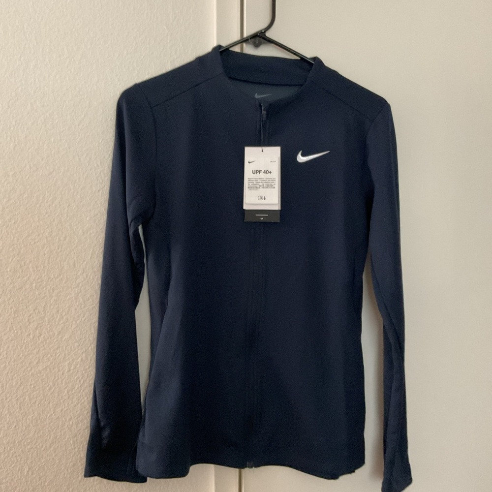 Nike Dri-FIT UV UPF 40+ Advantage Full-Zip Golf Jacket DX1489-451 Women Xs